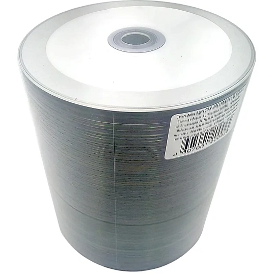 Носители информации CD-R Printable, 52x, Mirex, Bulk/100 UL120008A8T
