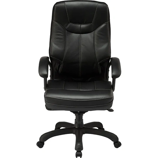 Кресло BN_U_Руководителя EChair CS-608Е кожа черная, пластик