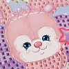 Мозаика самоклеящаяся сияющая из мягк. пласт. А3 Зайка-фея С2258-28