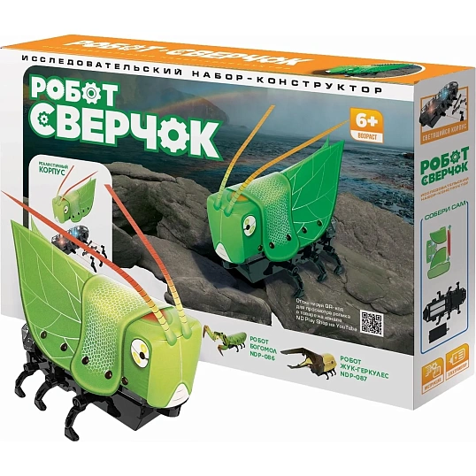 Конструктор ND PLAY Робот-Сверчок 288671 NDP-089