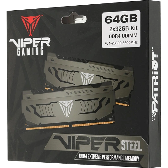 Модуль памяти Patriot Memory DDR4 DIMM 2x32Gb(PVS464G360C8K)