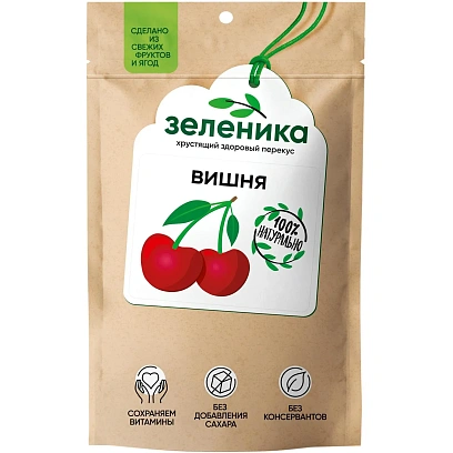 Вишня Зеленика Здоровый ягодный перекус 25 г