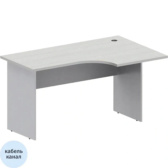 Стол Easy Standard правый (008,235) сосна винтер/серый (549/030) Ш1400