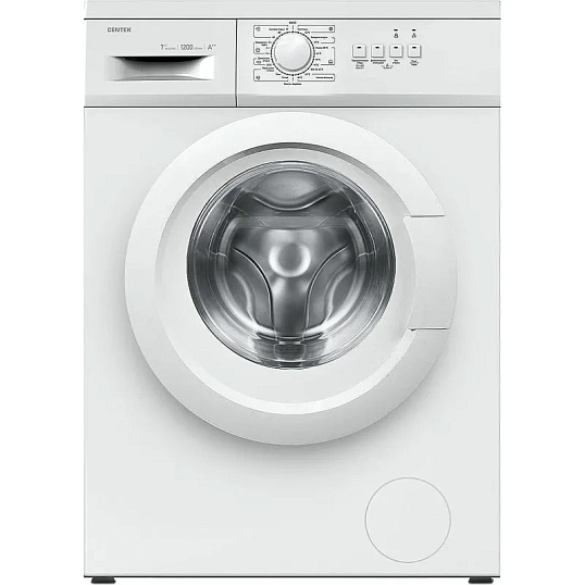 Стиральная машина Centek CT-1903 (белый) 7кг/23пр /Очистка барабана / A