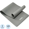 Коврик для йоги TORRES SOFT, YL10112, NBR(синт.каучук), толщина 1,2см/серый