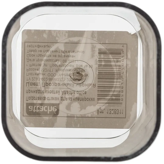 Подставка-стакан для канцелярских принадлежностей Attache office прозр черн