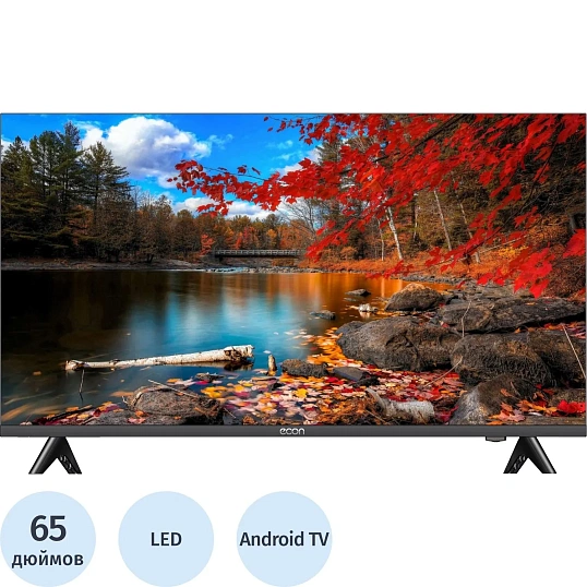 Телевизор Econ EX-65US007B, UHD, смарт