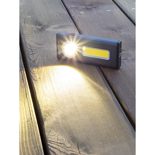 Фонарь ручной аккумуляторный XS -510 Scout c клипсой и магнитом