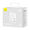 Зарядное устройство сетевое Baseus GaN5 Pro 140W EU White (CCGP100202)