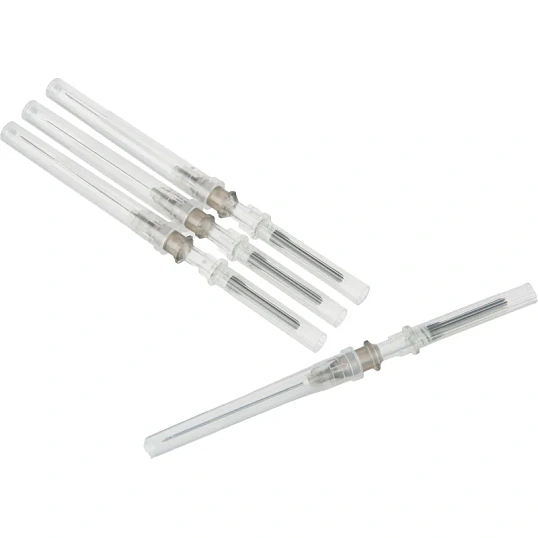 Игла двусторонняя с визуал.камерой FB 22G 0.7х38 черная 100 шт/уп