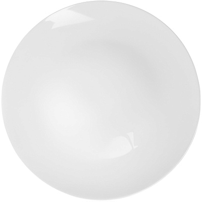 Тарелка Trivor D175мм  фарфор белаябез бортов 6 шт/уп