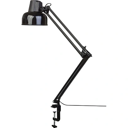 Светильник настольный Трансвит 'Бета' МС, Е27, 60Вт, на мет. струб. Черный