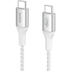 Кабель Belkin (CAB015bt2MWH)BoostCh.240W USB-C to USB-C Braided 2м белый