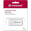 Картридер Transcend TS-RDF5W USB 3.0 RDF5 для карт памяти SD/microSD, белый