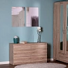 Комод ШС_Кастор 6 ящиков дуб сонома