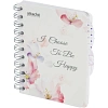 Бизнес-тетрадь А6,120л,кл,спир,пласт Attache Selection Flower Dreams 876753