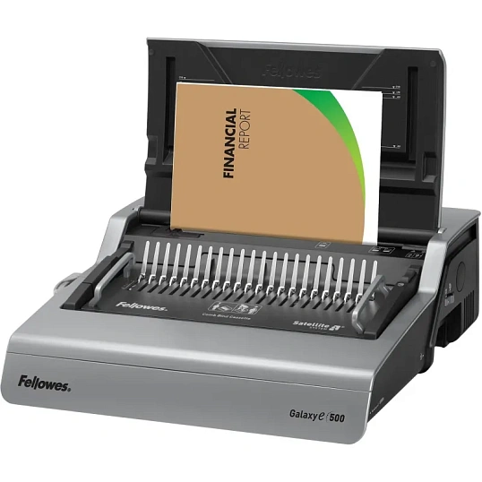 Брошюровщик Fellowes GALAXY-E до 25л./до 500л. пл.пружина А4