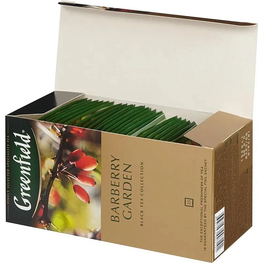 Чай Greenfield Barberry garden барбарис и гибискус,25пак/уп 0710-10,172700