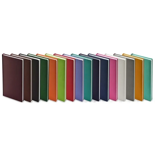 Ежедневник недатированный А5+, 136л, VELVET ментоловый  3-115/33