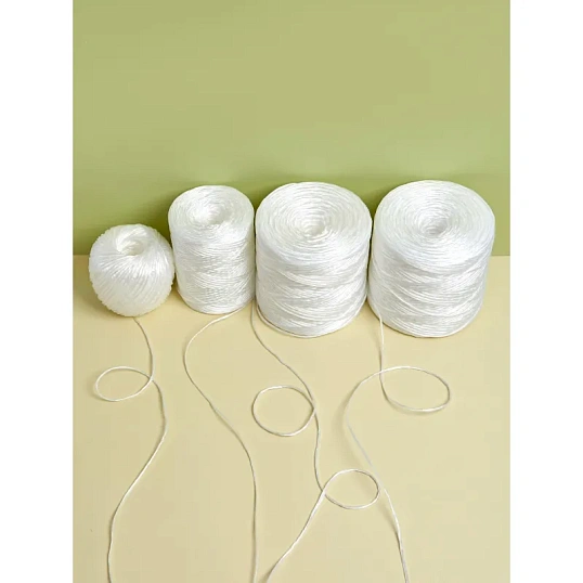 Шпагат п/п 1,0 ктекс крученый в боб, 0,5 кг 500 п/м (0,5 кг/боб.