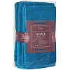 Набор полотенец махровых 2 шт (50x80, 70x130) HOME COLLECTION, синий