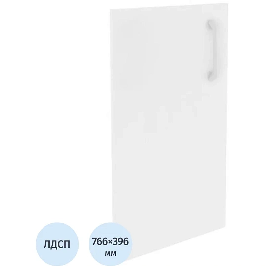 Дверь ONIX ЛДСП низкая левая (1шт) O.D-3(L) белый бриллиант В766