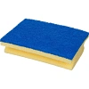 Губка Vileda для ванной (синий абразив)13х16,5 см 535895
