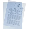 Папка уголок Attache Selection Breezee, А4, 200мкм, 3 отдел, глянец, 5шт/уп
