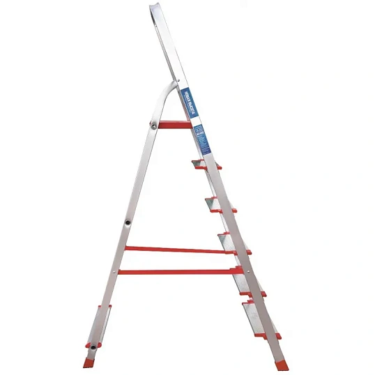 Стремянка алюминиевая усиленная 225 кг 6ступеней(130мм)Новая Высота 3117106