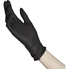 Перчатки нитрил., н/с, н/о,4г./шт,черн.FOXY-GLOVES XS 50пар/уп ШК4167
