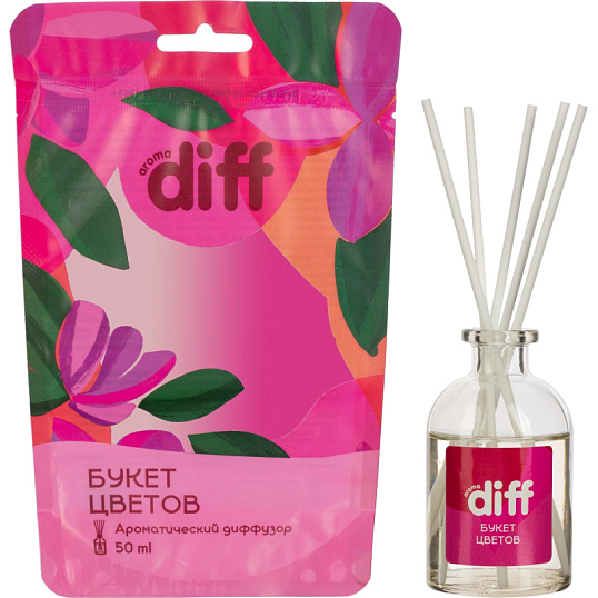 Аромадиффузор  Букет цветов 50 мл D10305