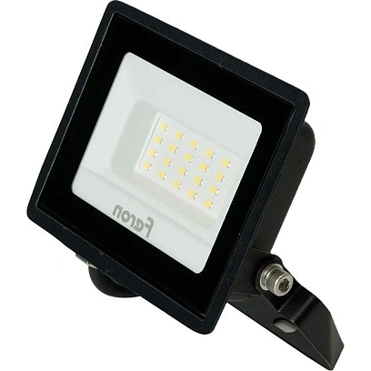 Прожектор светодиодный 2835 SMD 30W 6400K IP65, черный , LL-920  32101
