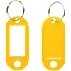 Бирки для ключей 10 шт/уп, желтая