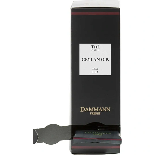 Чай Dammann Ceylon O.P. черный, 24 пак  4973