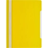 Скоросшиватель пластиковый A4 100/120, желтый, 10шт/уп