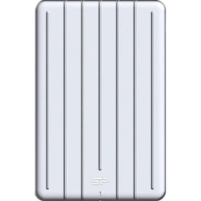 Портативный HDD Silicon Power Armor A75 1 TB USB 3.2, серебристый, алюминий