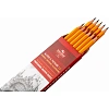 Карандаш чернографитный KOH-I-NOOR 1500, F, б/ласт,  150000F01170RU