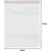 Пакет с замком (Zip Lock) с европодвесом 10х15см, 60 мкм, 100 шт/уп