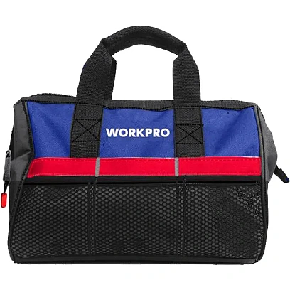 Сумка с широким клапаном 45х29х32см 6 карм WORKPRO (WP281002)