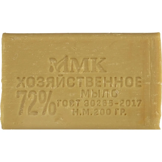 Мыло хозяйственное 72% без обертки 200 гр. МКХ0721