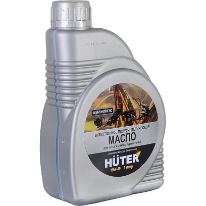 Масло HUTER 4-х тактное, 10W-40, 1л (73/8/1/1)