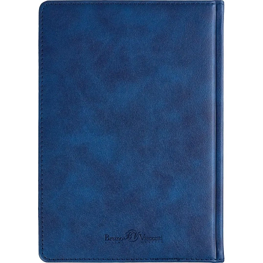 Ежедневник недатированный А5+ CLASSIC иск.кожа СИНИЙ 3-689/02