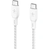 Кабель Belkin (CAB014BT2MWH)BoostCh.100W PD USB-C To USB-C 2м белый
