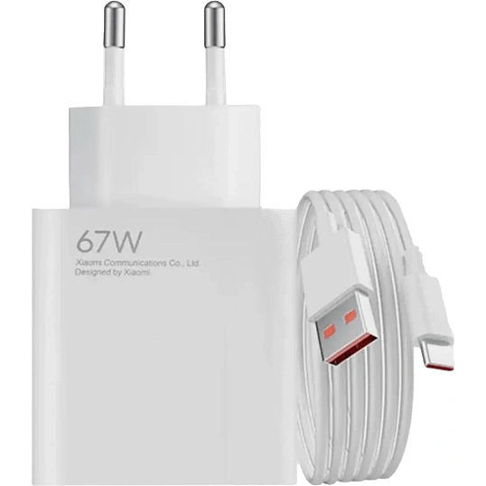 Зарядное устройство Xiaomi 67W HyperCharge Combo Type-A EU BHR9465EU