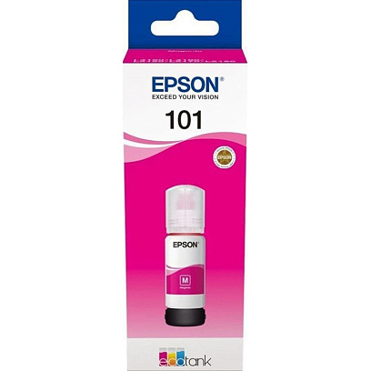 Чернила Epson 101 C13T03V34A пурп. для EcoTank L6160/6170
