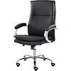 Кресло UP_EChair СН-701 Куба В хром ХДП Ср S-0401 (черный)