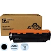 Картридж лазерный GalaPrint 305A CE410A чер. для HP LJ300 colorM375nw