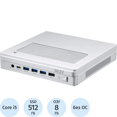 Мини ПК MSI Pro DP10 A14MG Mini (9S6-B21012-032) i5-13500/8Gb/512GB/noOS