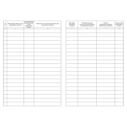 Журнал регист.результ.контр.техн.сост.трансп.средств А4офсет32 стр.КЖ-4374