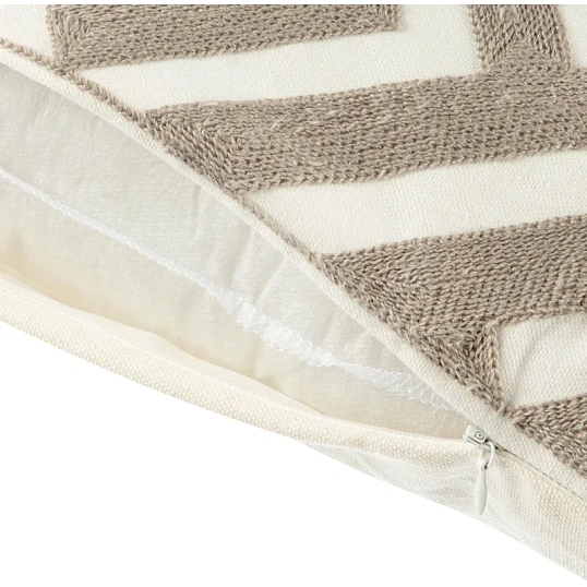 Наволочка декор. Luscan 45х45, 2шт/уп, геометрия серый